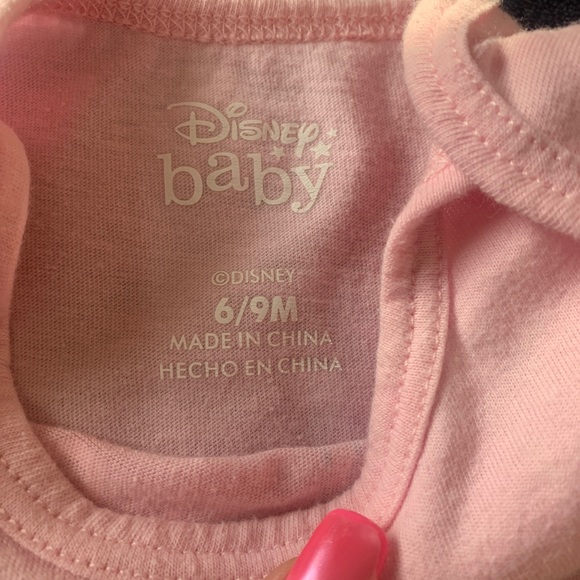 Disney- (3)Minnie mouse, onesie + mine mouse plush set - Picture 14 of 15